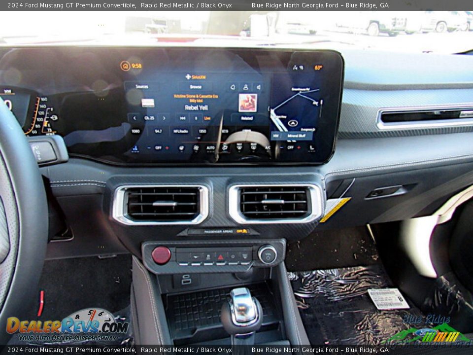Controls of 2024 Ford Mustang GT Premium Convertible Photo #16