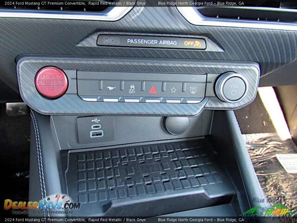 Controls of 2024 Ford Mustang GT Premium Convertible Photo #22