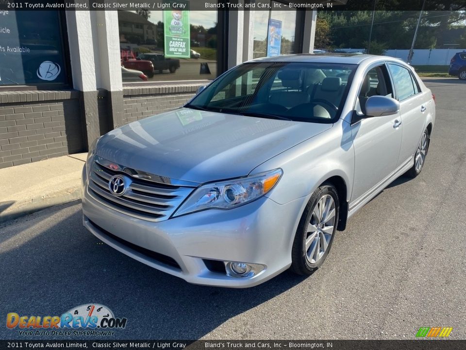 2011 Toyota Avalon Limited Classic Silver Metallic / Light Gray Photo #2