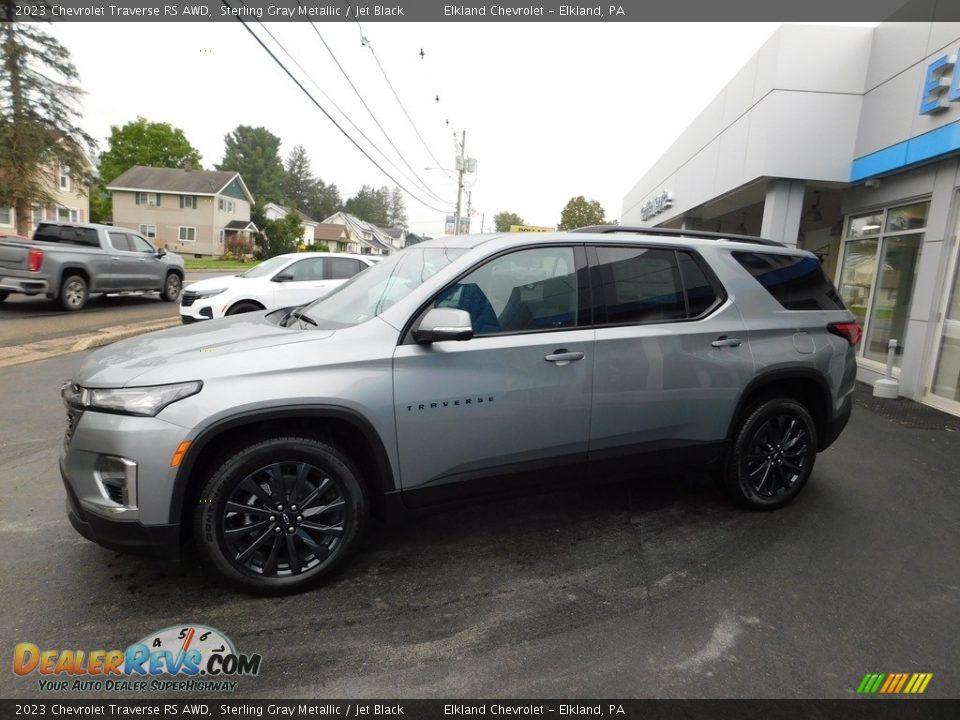 2023 Chevrolet Traverse RS AWD Sterling Gray Metallic / Jet Black Photo #1