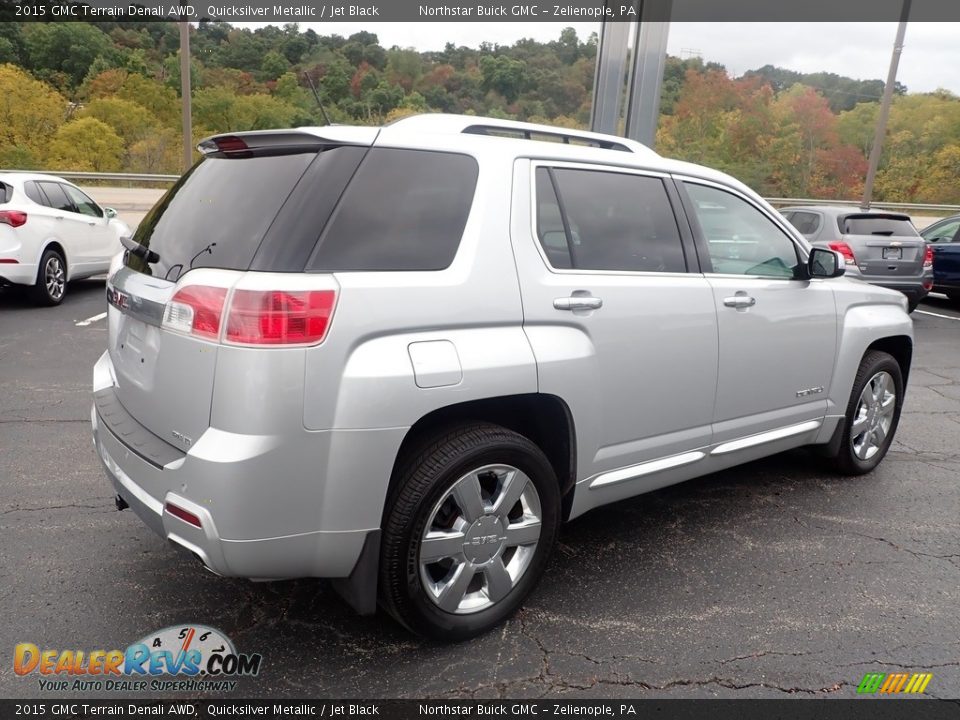 2015 GMC Terrain Denali AWD Quicksilver Metallic / Jet Black Photo #7