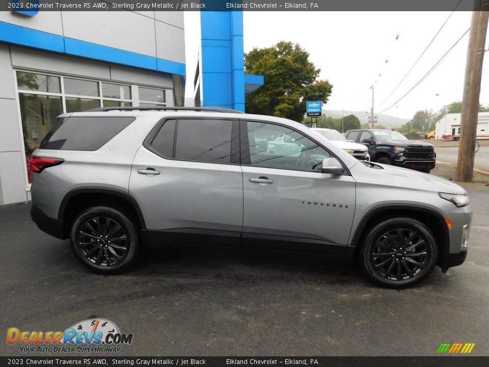 2023 Chevrolet Traverse RS AWD Sterling Gray Metallic / Jet Black Photo #7