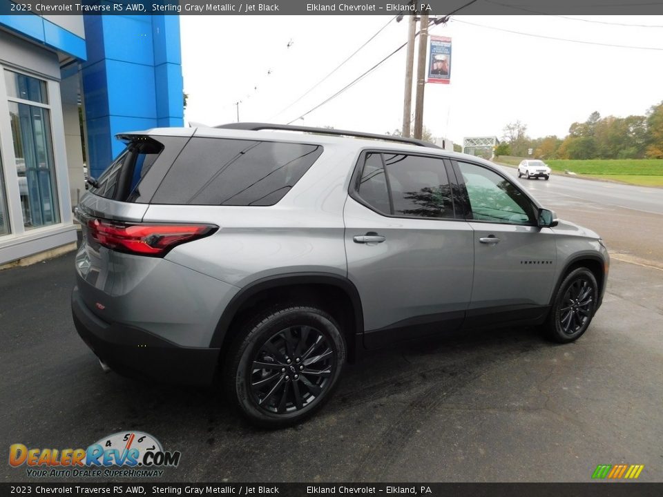 2023 Chevrolet Traverse RS AWD Sterling Gray Metallic / Jet Black Photo #8