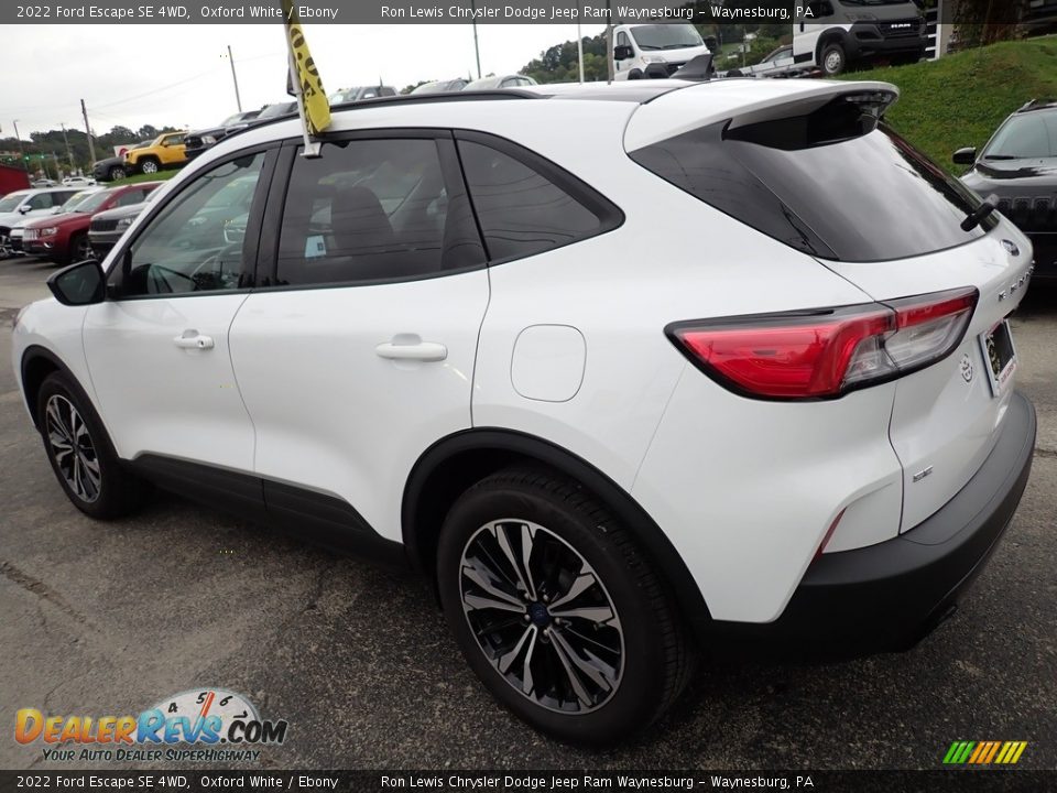 Oxford White 2022 Ford Escape SE 4WD Photo #3