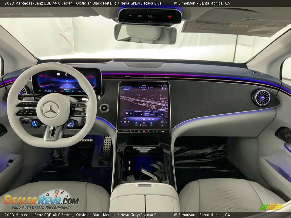 Front Seat of 2023 Mercedes-Benz EQE AMG Sedan Photo #10