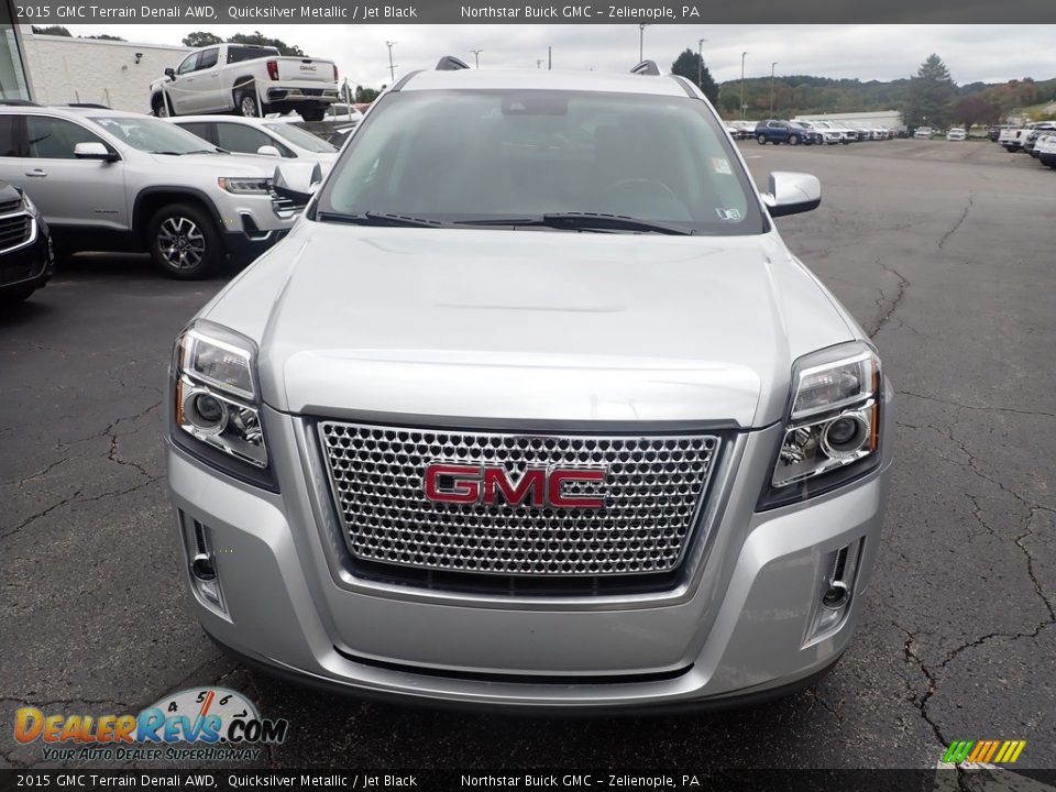 2015 GMC Terrain Denali AWD Quicksilver Metallic / Jet Black Photo #11