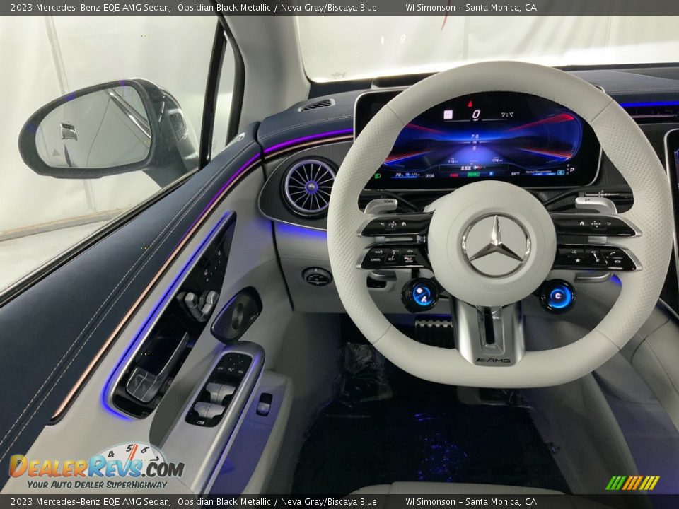 2023 Mercedes-Benz EQE AMG Sedan Steering Wheel Photo #11