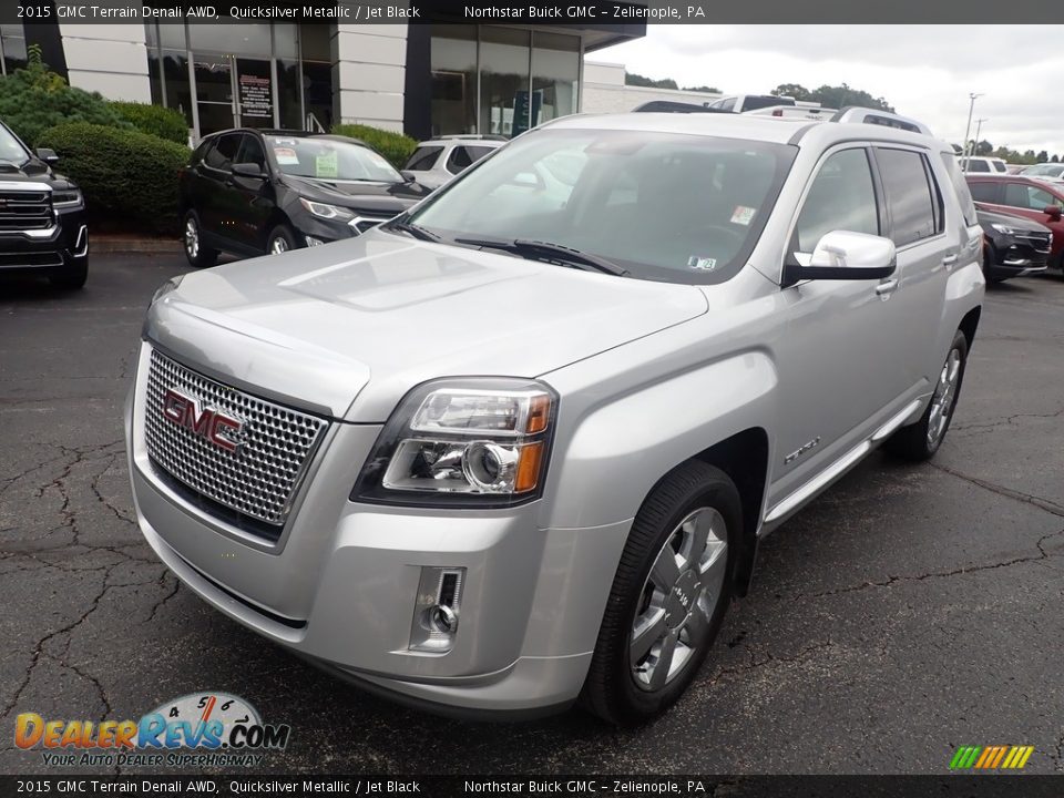 2015 GMC Terrain Denali AWD Quicksilver Metallic / Jet Black Photo #12