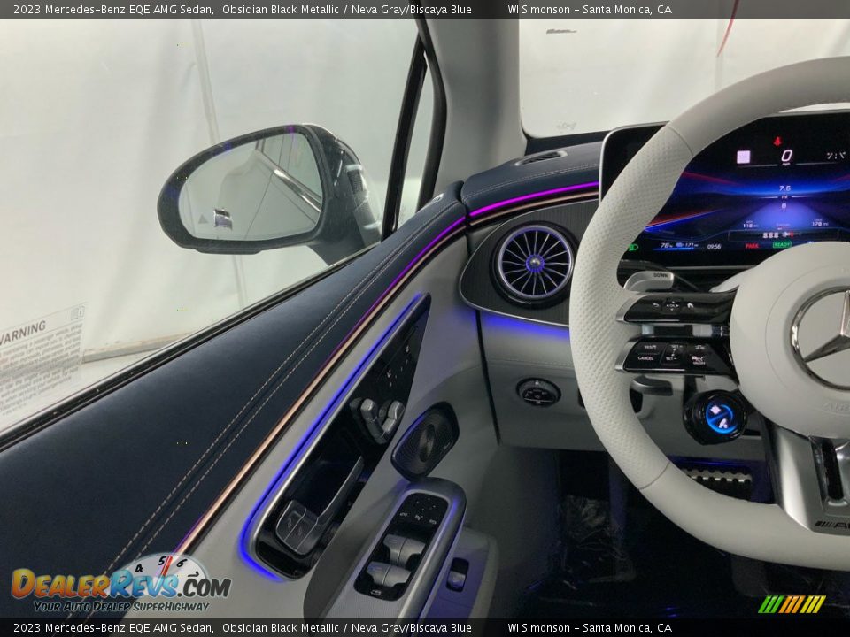 Dashboard of 2023 Mercedes-Benz EQE AMG Sedan Photo #12