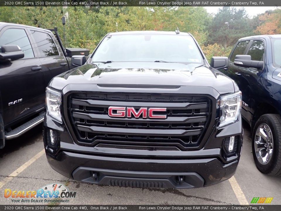 2020 GMC Sierra 1500 Elevation Crew Cab 4WD Onyx Black / Jet Black Photo #2