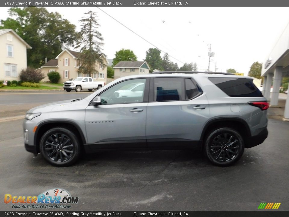 2023 Chevrolet Traverse RS AWD Sterling Gray Metallic / Jet Black Photo #13