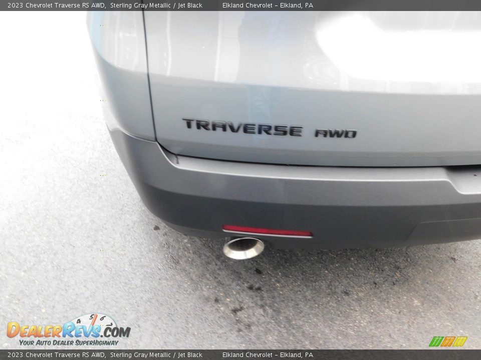 2023 Chevrolet Traverse RS AWD Sterling Gray Metallic / Jet Black Photo #14