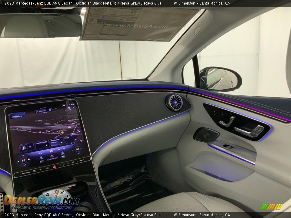 Dashboard of 2023 Mercedes-Benz EQE AMG Sedan Photo #14