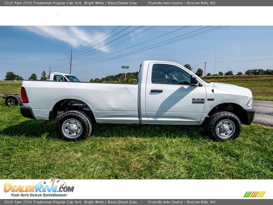 2015 Ram 2500 Tradesman Regular Cab 4x4 Bright White / Black/Diesel Gray Photo #3