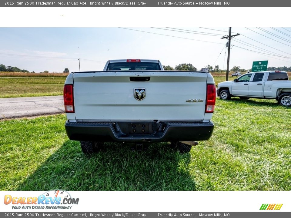 2015 Ram 2500 Tradesman Regular Cab 4x4 Bright White / Black/Diesel Gray Photo #5