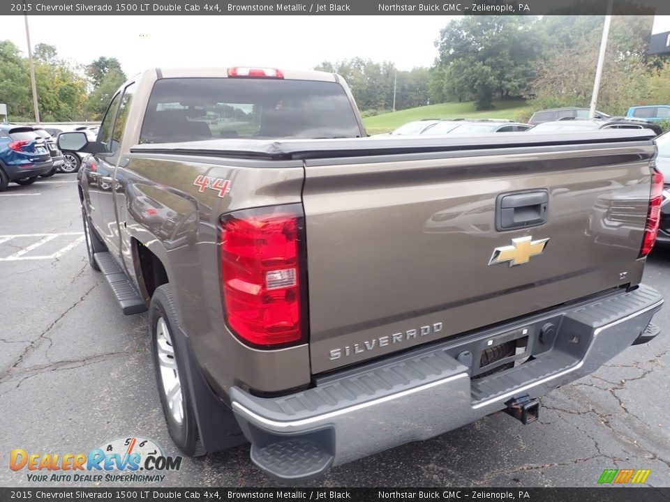 Brownstone Metallic 2015 Chevrolet Silverado 1500 LT Double Cab 4x4 Photo #4