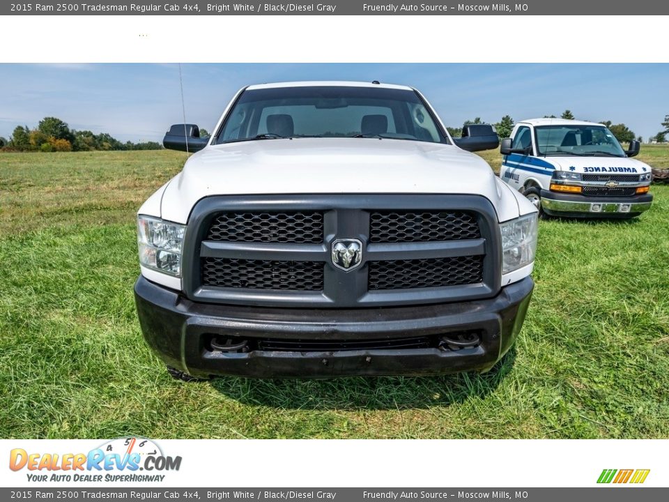 2015 Ram 2500 Tradesman Regular Cab 4x4 Bright White / Black/Diesel Gray Photo #9