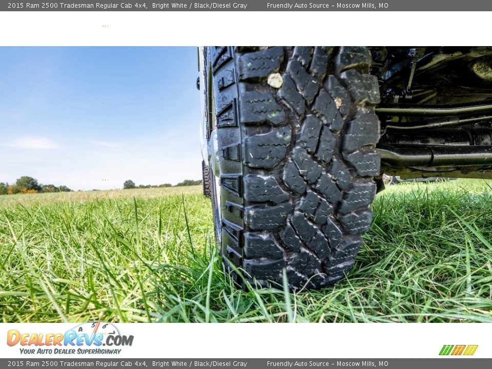 2015 Ram 2500 Tradesman Regular Cab 4x4 Bright White / Black/Diesel Gray Photo #11