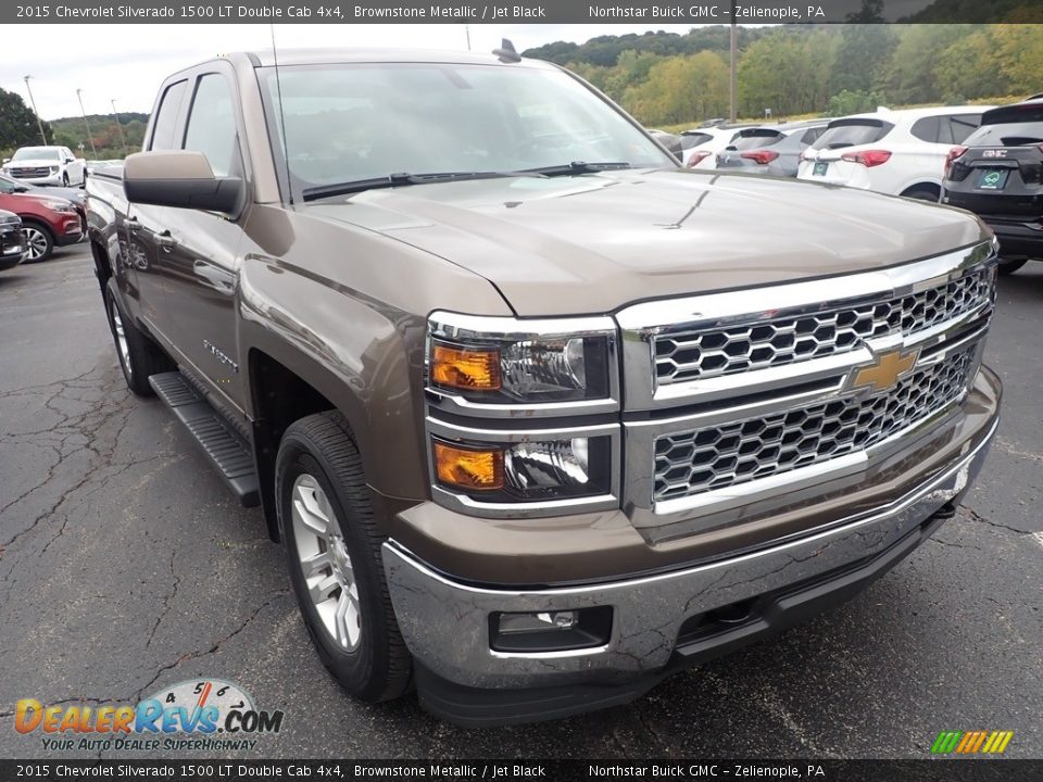 Brownstone Metallic 2015 Chevrolet Silverado 1500 LT Double Cab 4x4 Photo #10