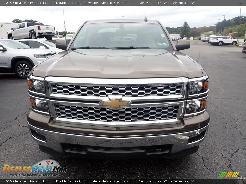 Brownstone Metallic 2015 Chevrolet Silverado 1500 LT Double Cab 4x4 Photo #11