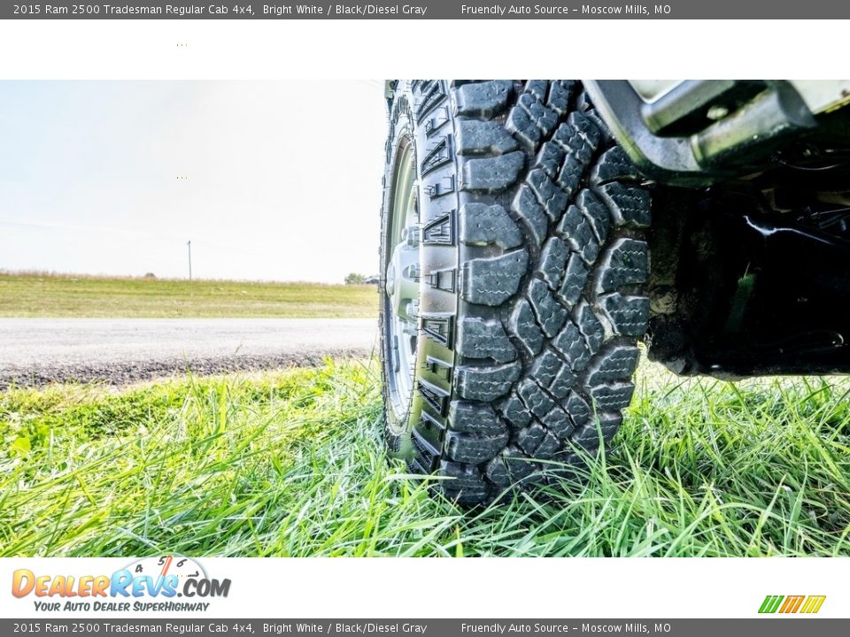 2015 Ram 2500 Tradesman Regular Cab 4x4 Bright White / Black/Diesel Gray Photo #15