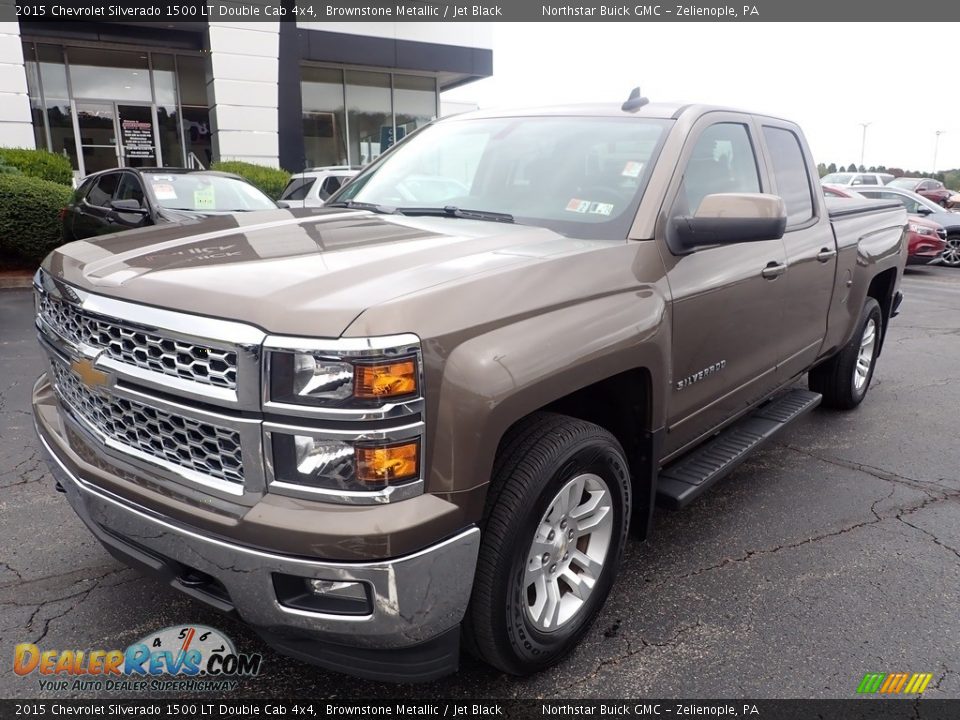 Brownstone Metallic 2015 Chevrolet Silverado 1500 LT Double Cab 4x4 Photo #12