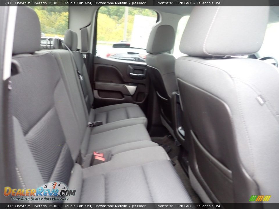 Rear Seat of 2015 Chevrolet Silverado 1500 LT Double Cab 4x4 Photo #16