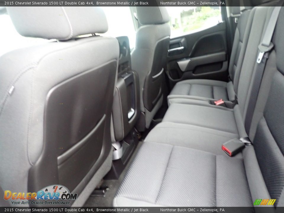 Rear Seat of 2015 Chevrolet Silverado 1500 LT Double Cab 4x4 Photo #17