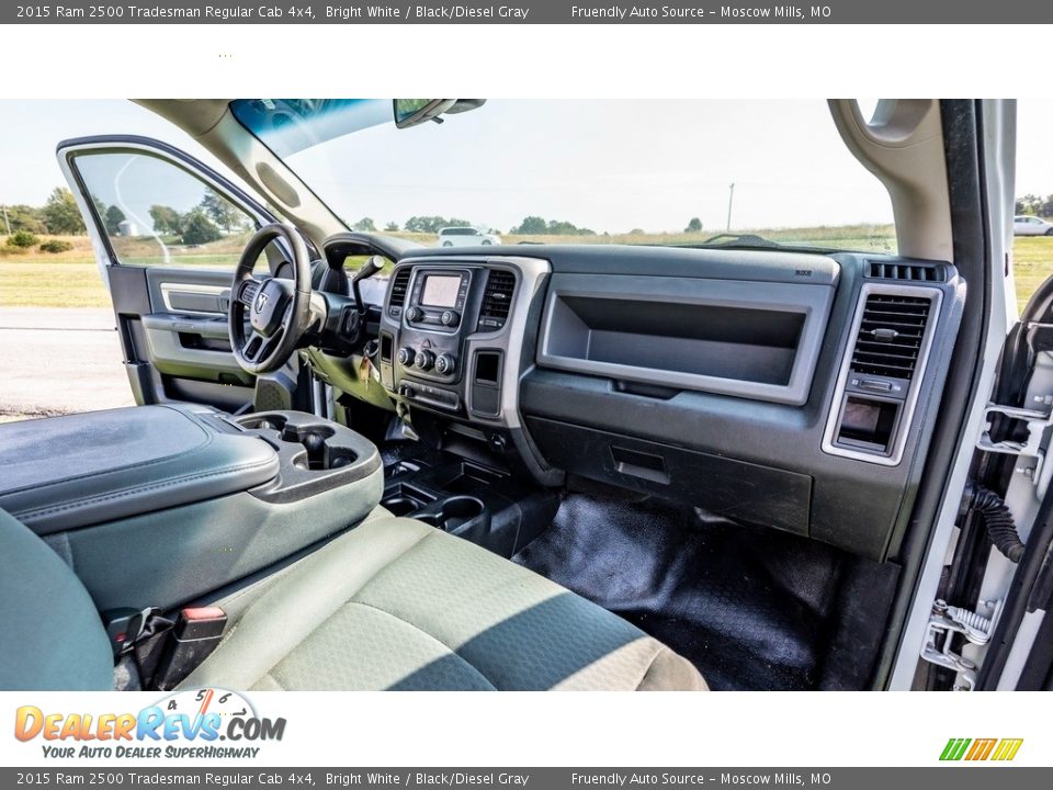 Dashboard of 2015 Ram 2500 Tradesman Regular Cab 4x4 Photo #21