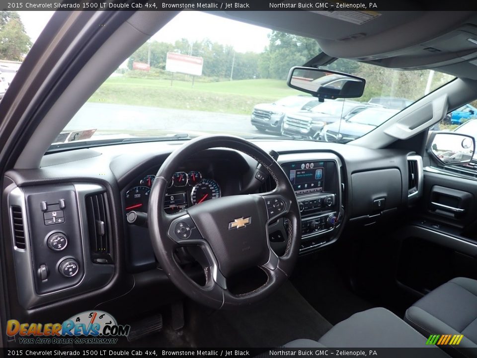 Dashboard of 2015 Chevrolet Silverado 1500 LT Double Cab 4x4 Photo #18