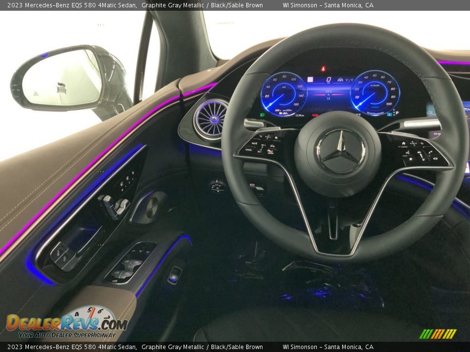 2023 Mercedes-Benz EQS 580 4Matic Sedan Steering Wheel Photo #11