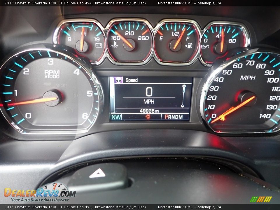 2015 Chevrolet Silverado 1500 LT Double Cab 4x4 Gauges Photo #23