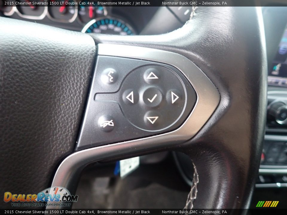 2015 Chevrolet Silverado 1500 LT Double Cab 4x4 Steering Wheel Photo #27