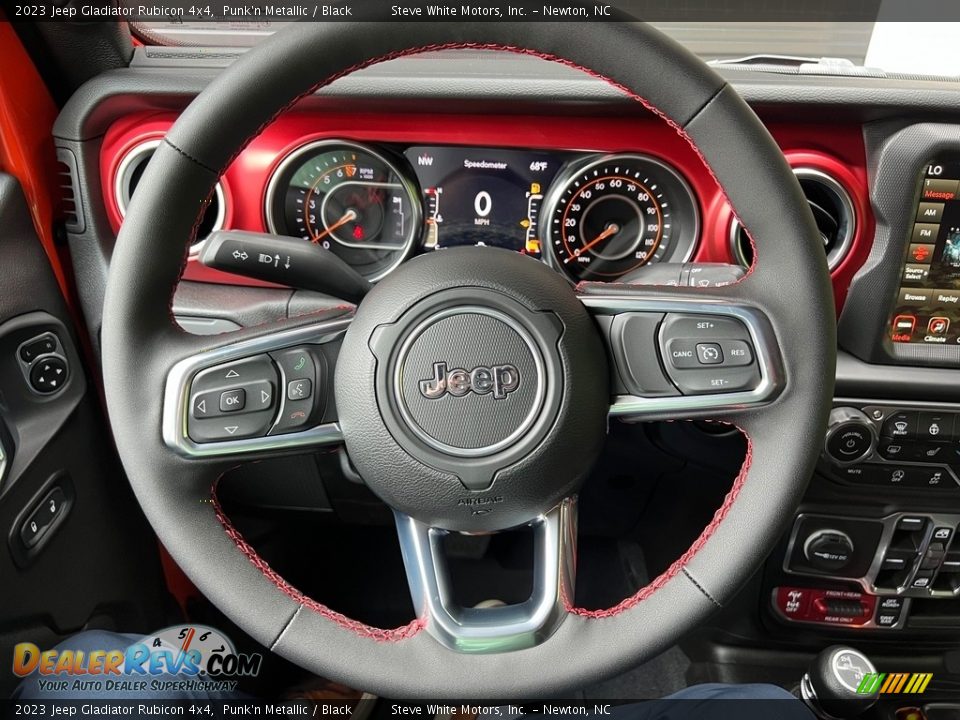 2023 Jeep Gladiator Rubicon 4x4 Steering Wheel Photo #19