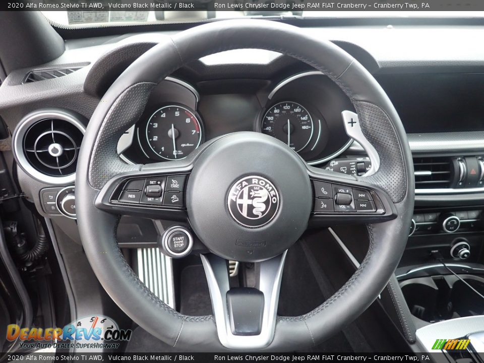 2020 Alfa Romeo Stelvio TI AWD Steering Wheel Photo #17