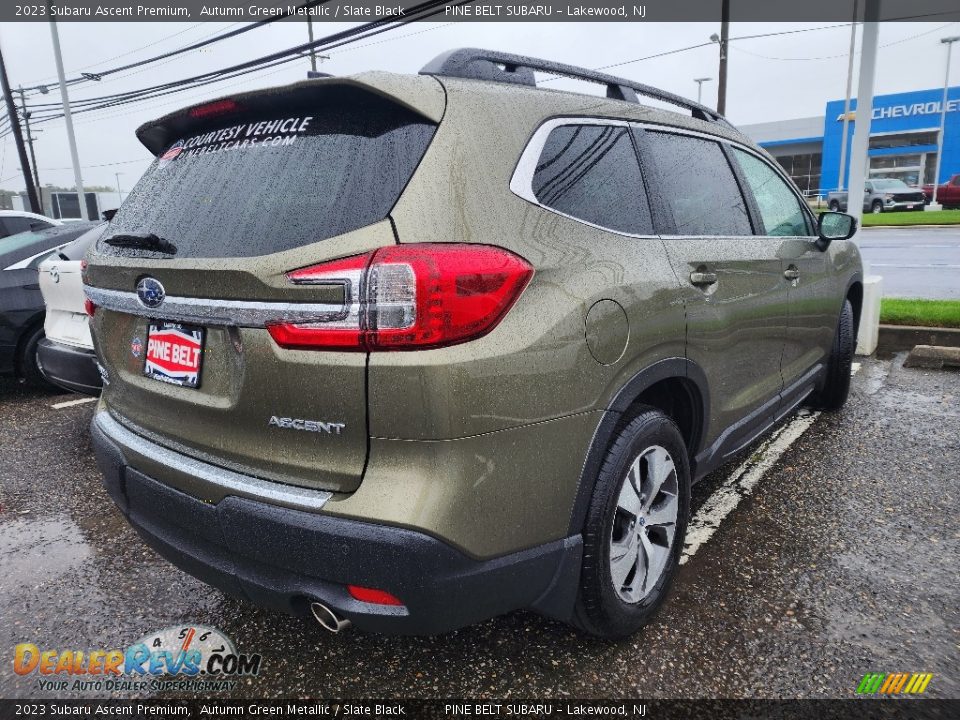 2023 Subaru Ascent Premium Autumn Green Metallic / Slate Black Photo #3