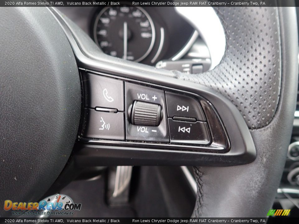 2020 Alfa Romeo Stelvio TI AWD Steering Wheel Photo #19