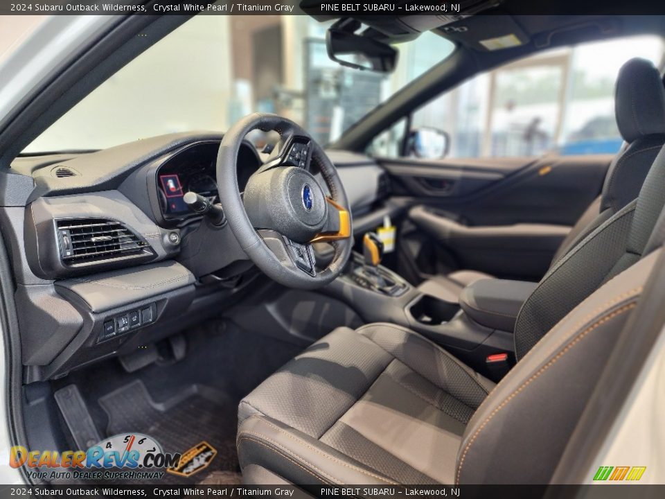 Titanium Gray Interior - 2024 Subaru Outback Wilderness Photo #10