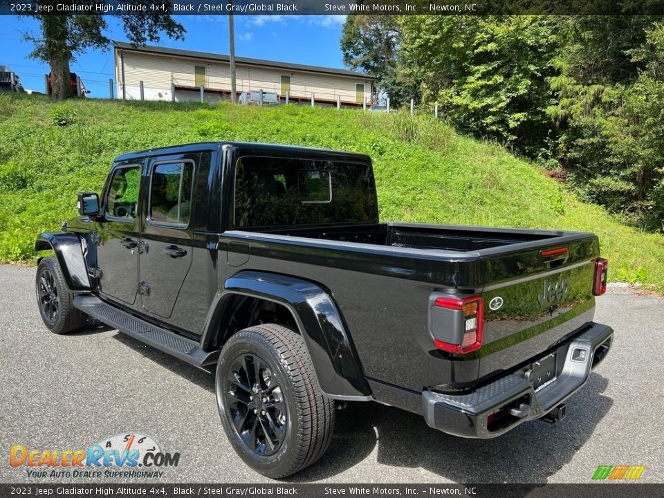 2023 Jeep Gladiator High Altitude 4x4 Black / Steel Gray/Global Black Photo #9