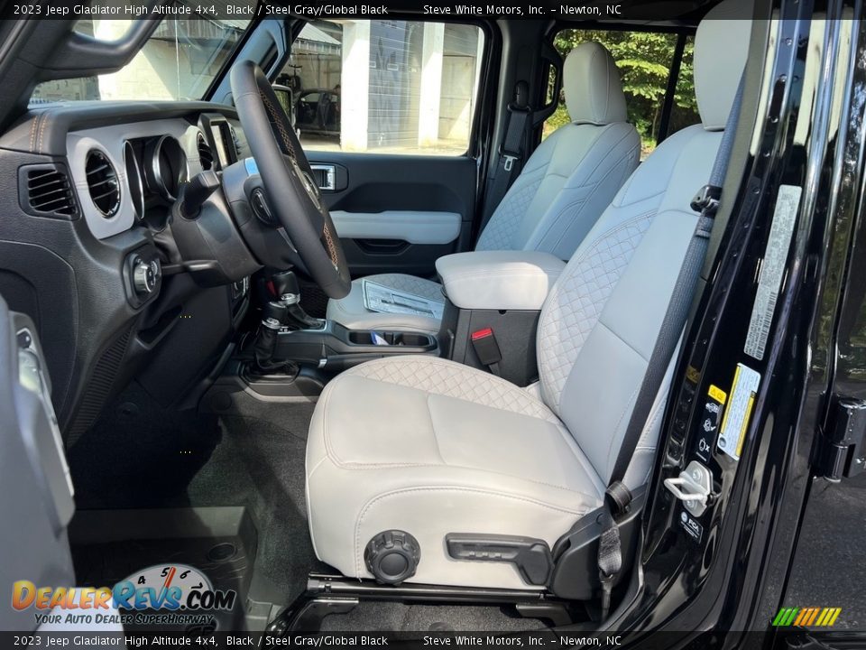 Steel Gray/Global Black Interior - 2023 Jeep Gladiator High Altitude 4x4 Photo #12