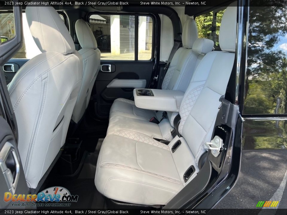 Rear Seat of 2023 Jeep Gladiator High Altitude 4x4 Photo #15