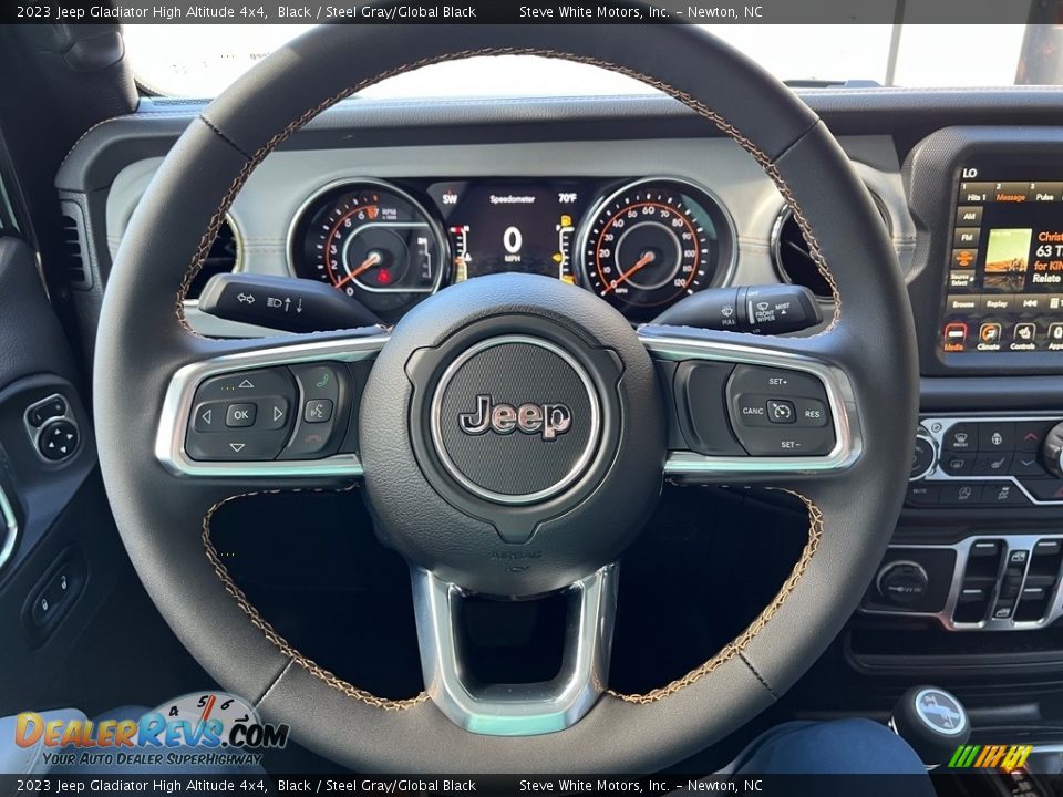 2023 Jeep Gladiator High Altitude 4x4 Steering Wheel Photo #19