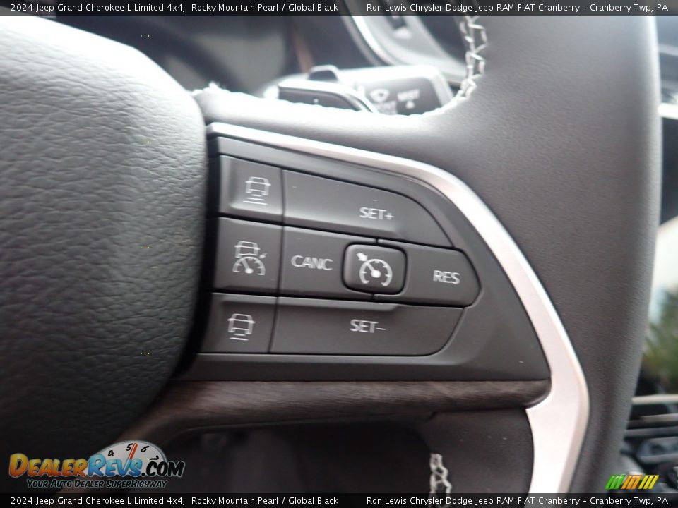2024 Jeep Grand Cherokee L Limited 4x4 Steering Wheel Photo #19
