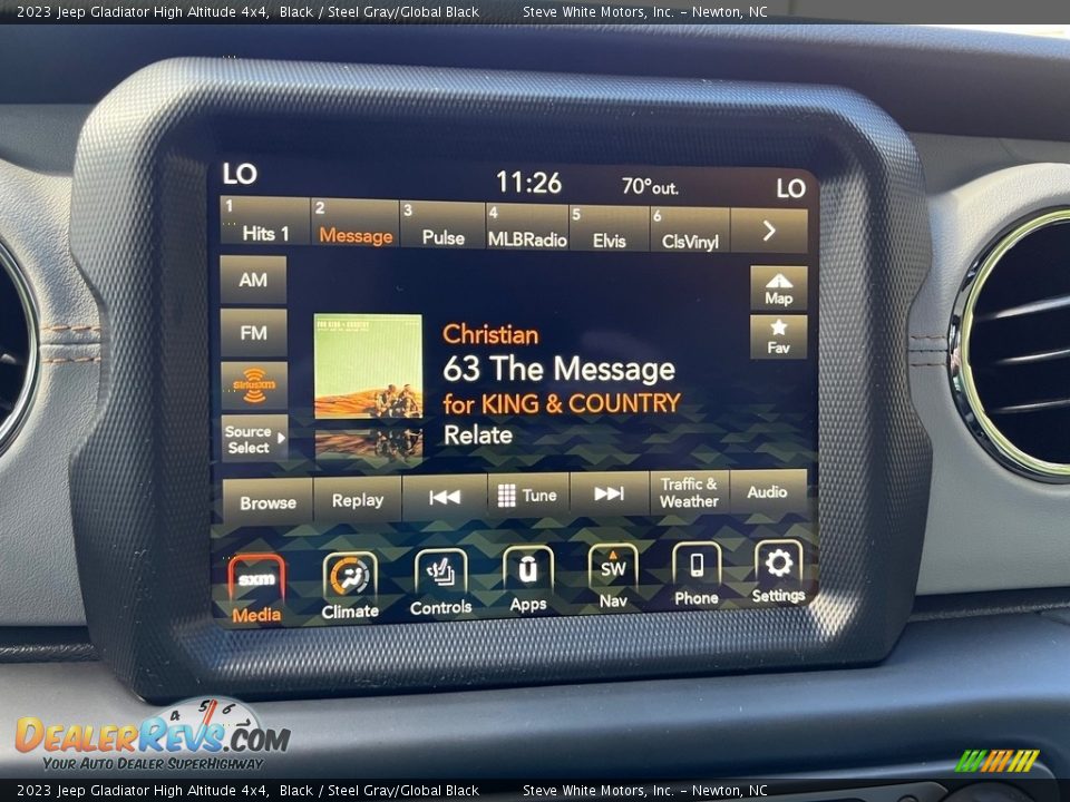 Audio System of 2023 Jeep Gladiator High Altitude 4x4 Photo #21