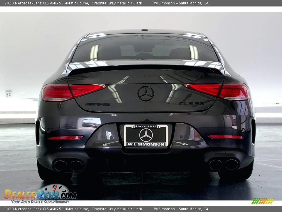 2020 Mercedes-Benz CLS AMG 53 4Matic Coupe Graphite Gray Metallic / Black Photo #3