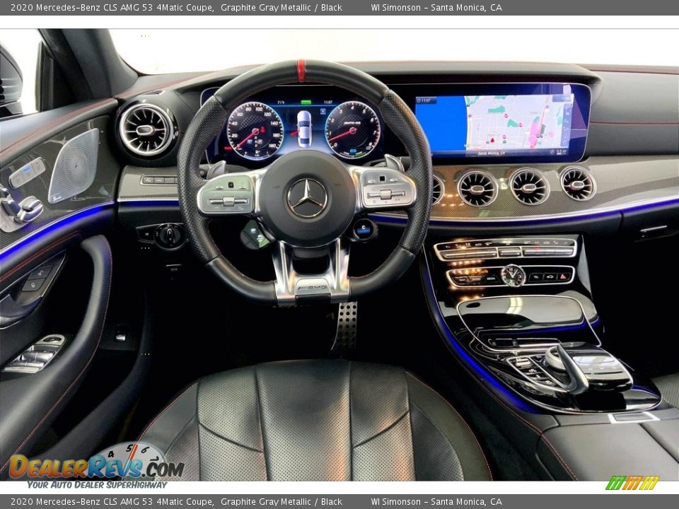 Dashboard of 2020 Mercedes-Benz CLS AMG 53 4Matic Coupe Photo #4