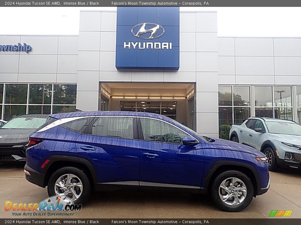2024 Hyundai Tucson SE AWD Intense Blue / Black Photo #1