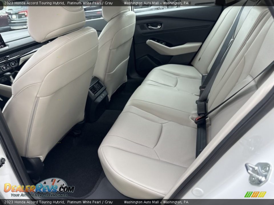 Rear Seat of 2023 Honda Accord Touring Hybrid Photo #20