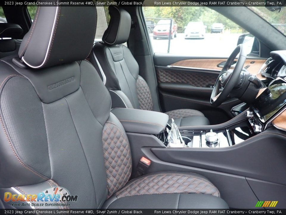 Front Seat of 2023 Jeep Grand Cherokee L Summit Reserve 4WD Photo #10