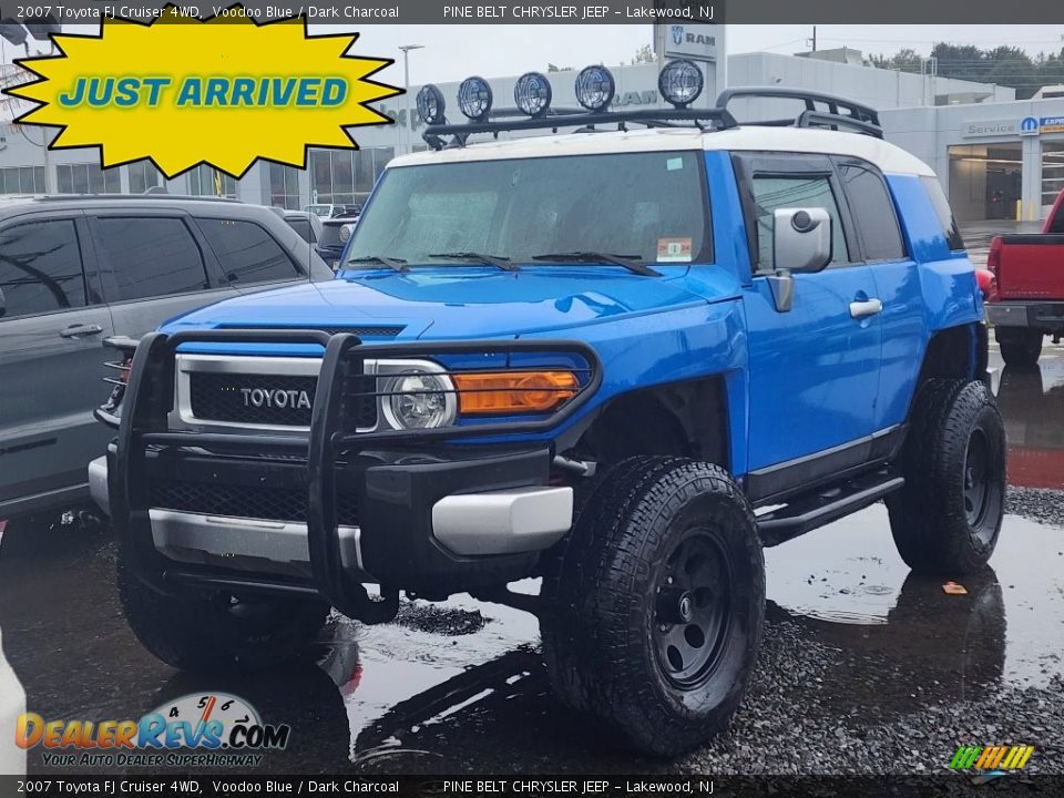 2007 Toyota FJ Cruiser 4WD Voodoo Blue / Dark Charcoal Photo #1